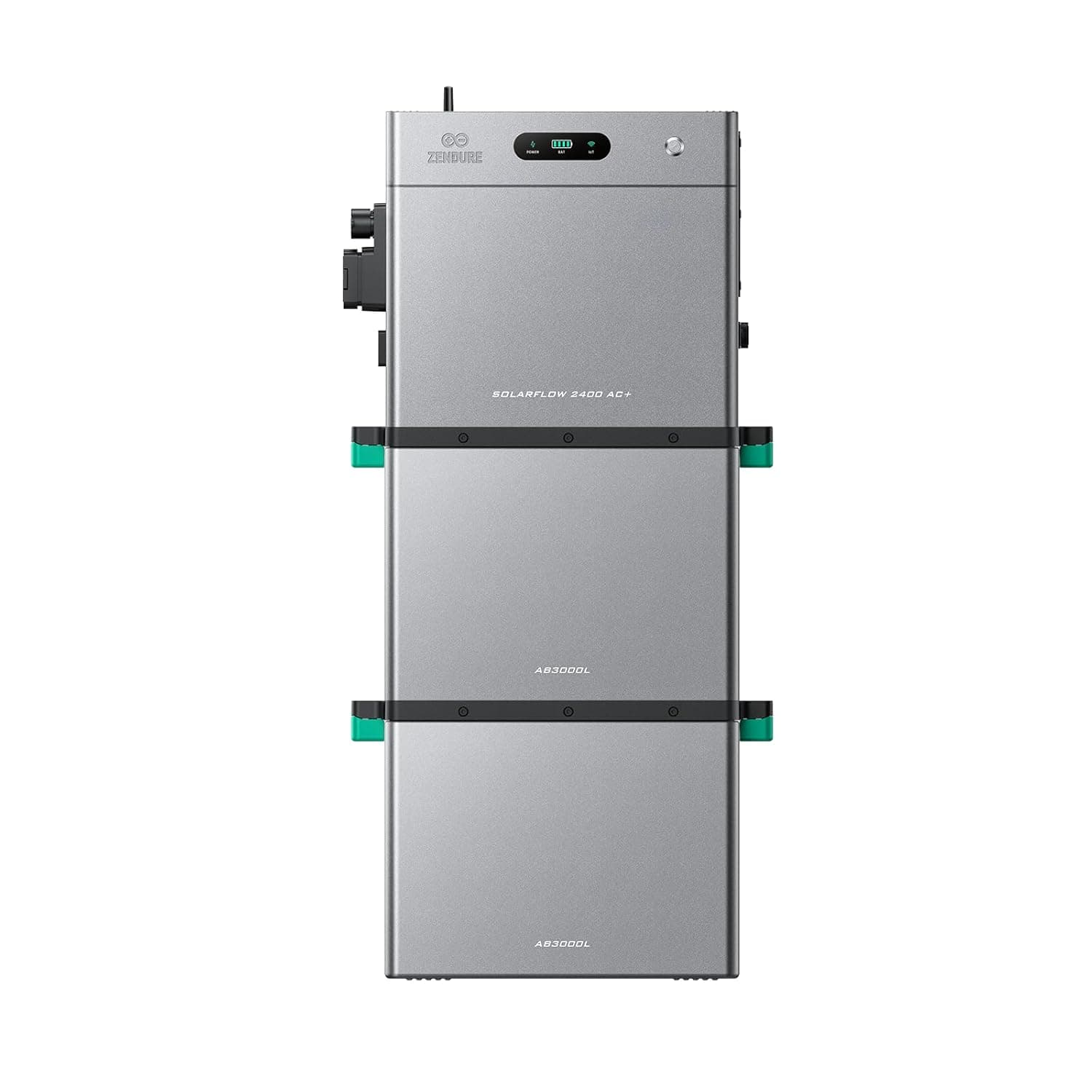 Zendure SolarFlow 2400 AC Plug-in Thuisbatterij (2400W, 93% efficiëntie)